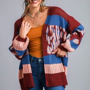 UMGEE #32 - NWT Colorful Knit Women's Sweater (bin S2)